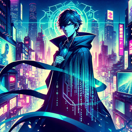 Kaito in the neon light of Tokyo